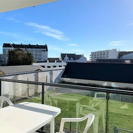 Apartman T2 A Quiberon, Balcon Sud, Parking, A 300m Des Commerces Et - Fr-1-478-162 *